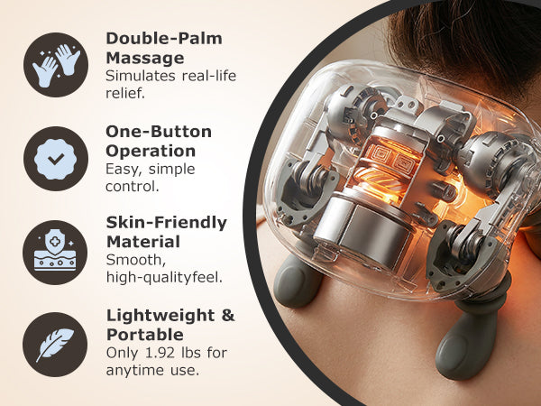NALOO Neck and Back Massager